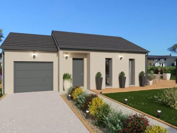 Maison 91m² à MONTCEAU-LES-MINES