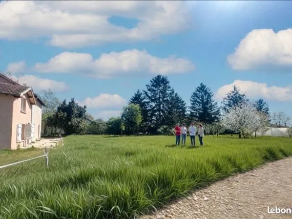 Terrain à bâtir de 770 m² à VARENNES-LES-MACON (71)