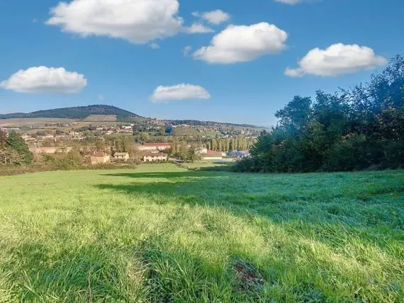 Terrain à bâtir de 2900 m² à LA ROCHE-VINEUSE (71)
