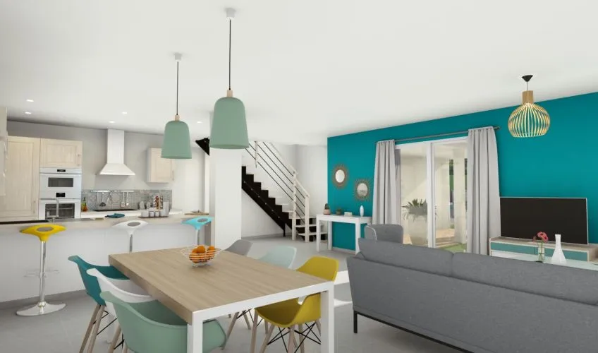 Projet de construction d'une maison 125 m² avec terrain à VENDAT (03)