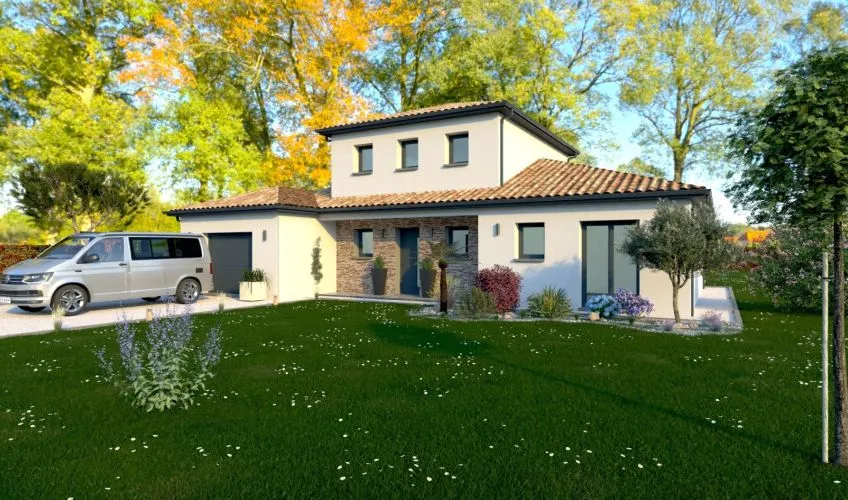 Projet de construction d'une maison 131 m² avec terrain à PERIGNAT-SUR-ALLIER (63)