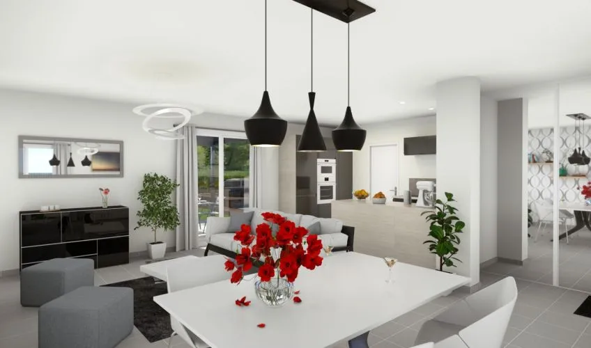 Projet de construction d'une maison 102 m² avec terrain à CEBAZAT (63)