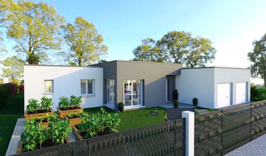 Projet de construction d'une maison 102 m² avec terrain à CEBAZAT (63)