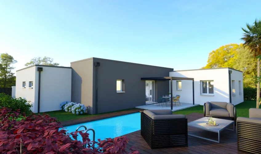 Projet de construction d'une maison 102 m² avec terrain à CEBAZAT (63)