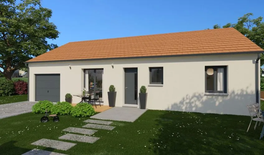 Projet de construction d'une maison 90 m² avec terrain à CHEVROUX (01)
