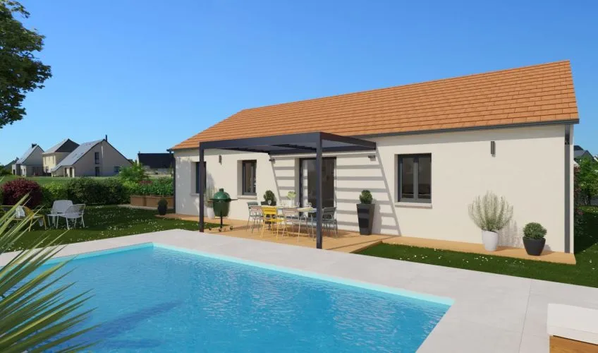 Projet de construction d'une maison 90 m² avec terrain à CHEVROUX (01)