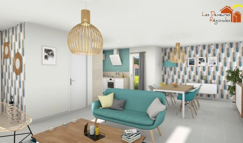 Projet de construction d'une maison 91 m² avec terrain à VILLEFRANCHE-SUR-SAONE (69)