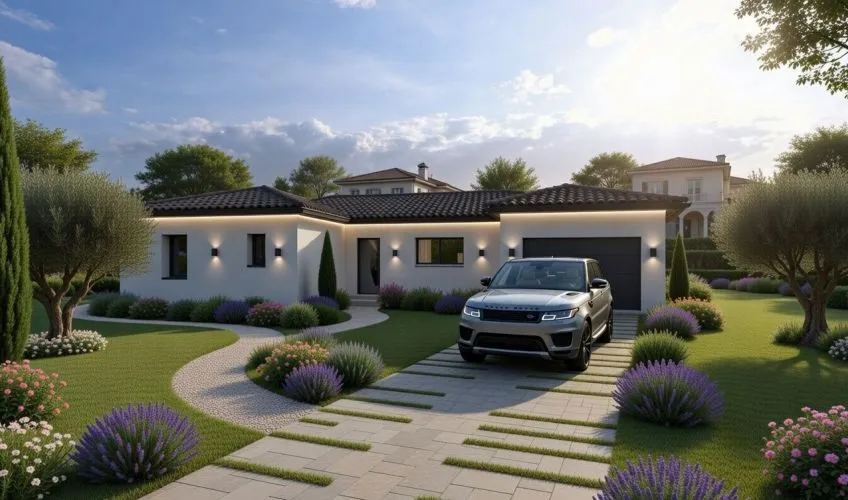 Projet de construction d'une maison 130 m² avec terrain à MONTMERLE-SUR-SAONE (01)